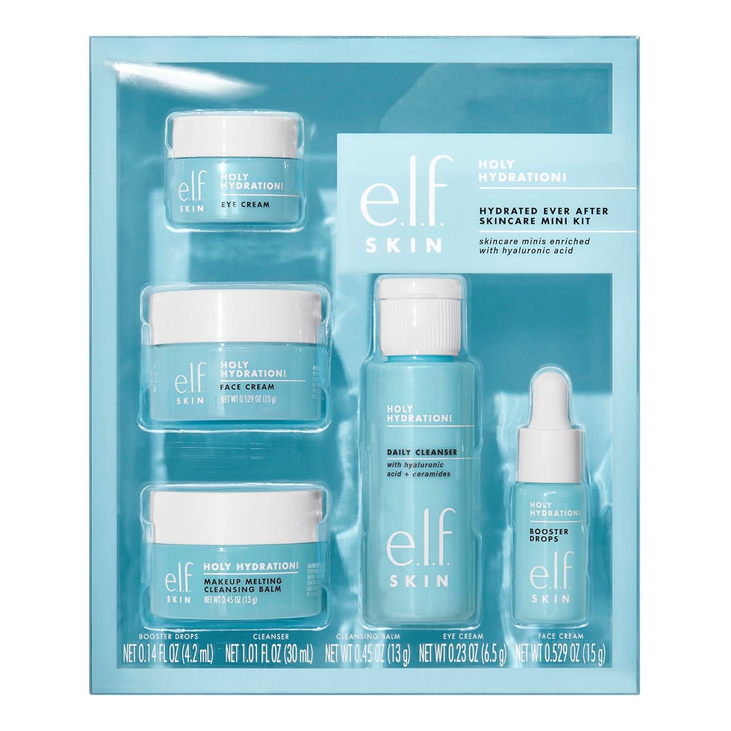 E.l.f. Holy Hydration! Showdown: Tested for Travel Skincare, Airplane-Friendly Sizes, No More... Airport Bag Drama