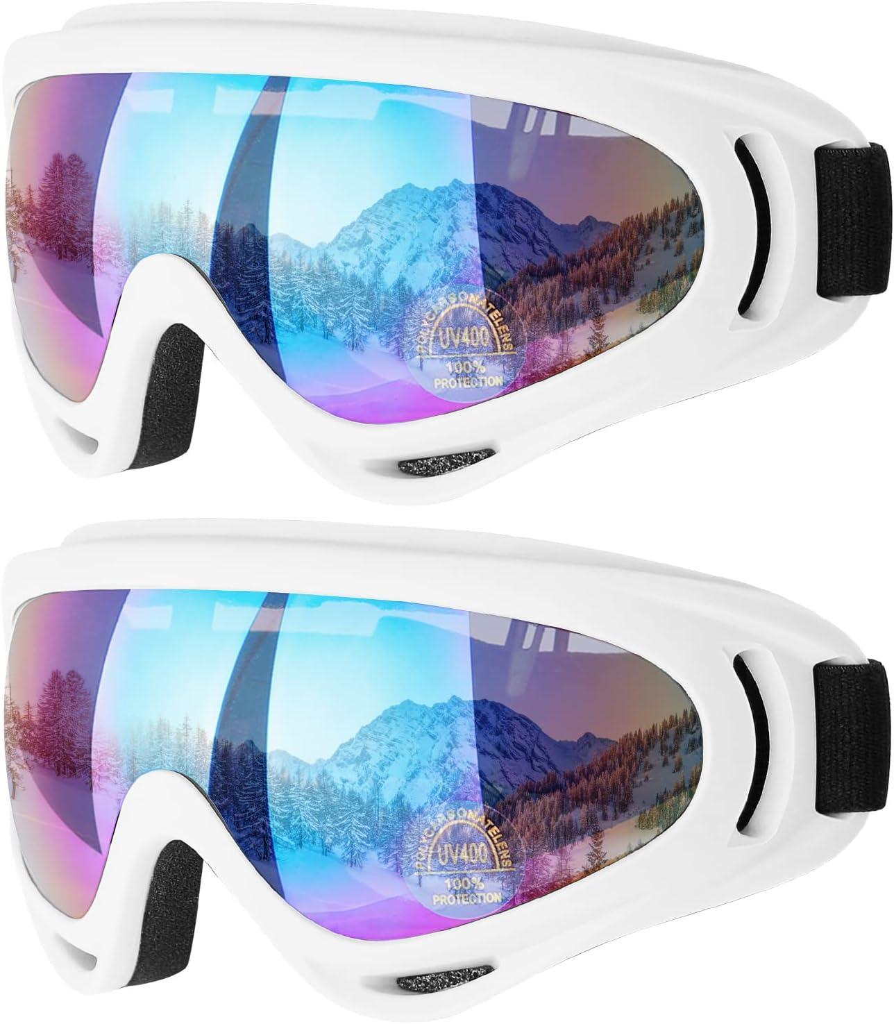 Tested Snow Sports Goggles: UV400 & Anti-fog for All-Day Comfort