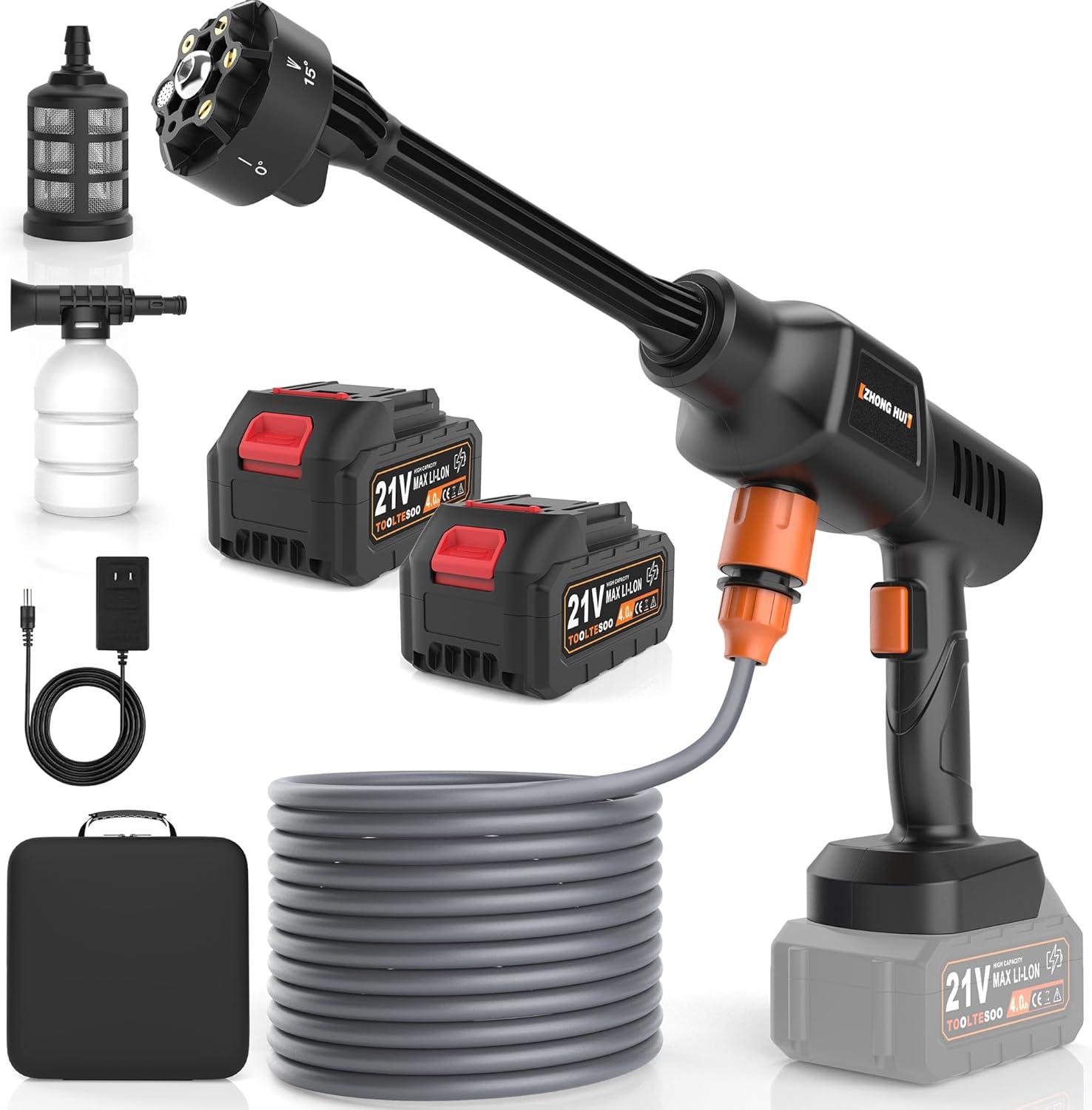 Portable Power Washer Showdown: 5-in-1 vs 2000 PSI Cordless