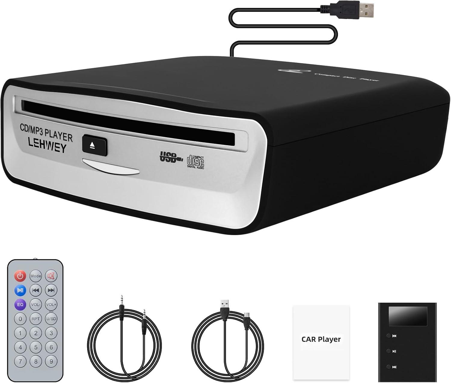 Lehwey's Car CD Player Showdown: Tested, USB Plug & Remote for Multidevice Use