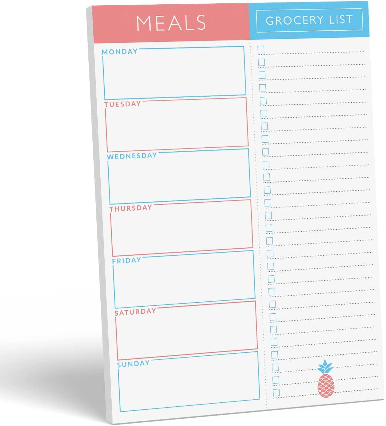 Showdown Between Meal Planner Magnet, 7x10 Notepad, Tear-Off List, & Fridge Door: Surprising Insight for Stress-Free Shopping