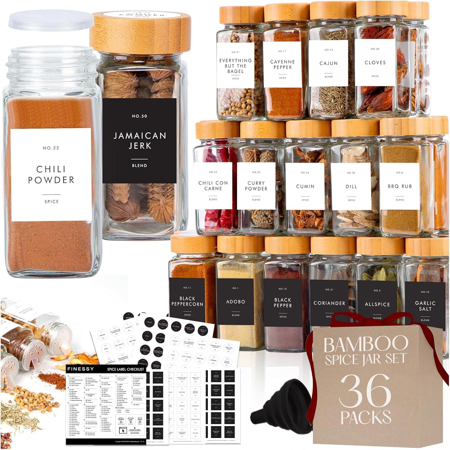 Spice Jars Showdown: Tested for Freshness, Versus Collapsible Funnels-Modern Kitchen Must-Have!