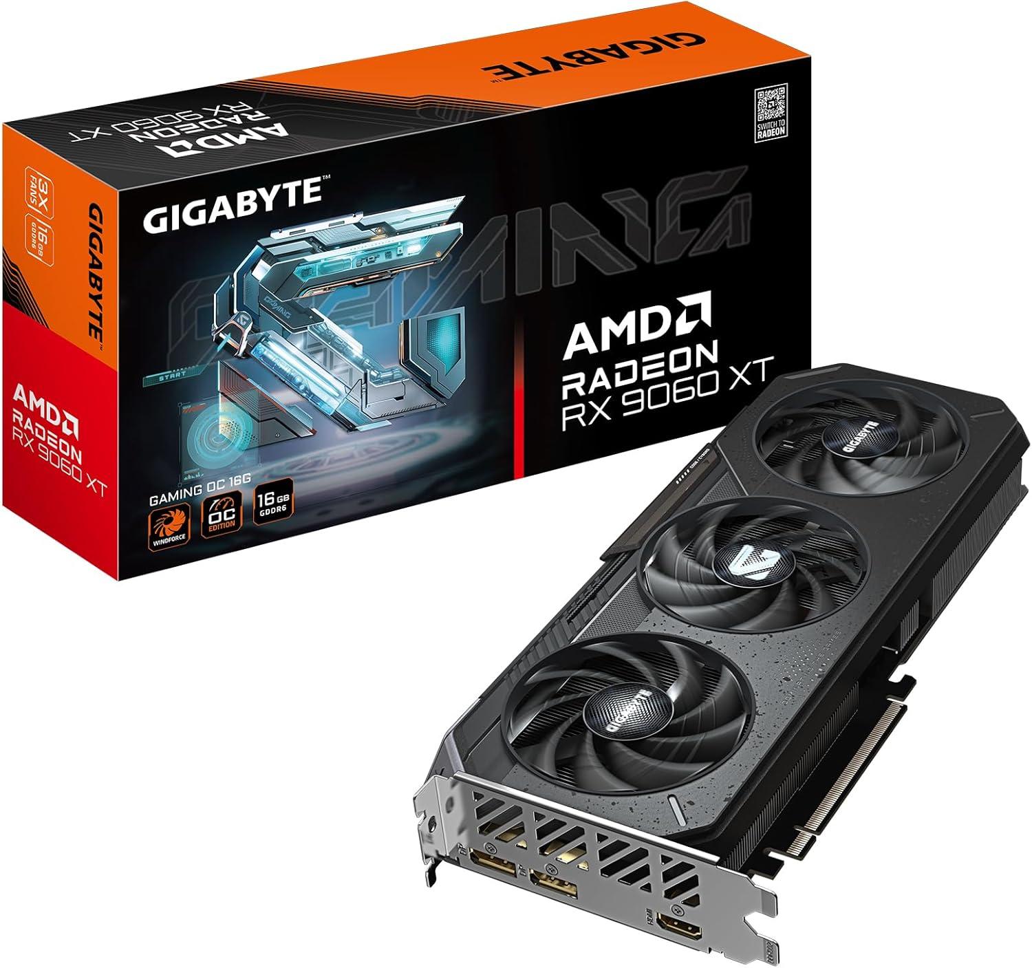 PCIe 5.0 GDDR6 OC Showdown: GIGABYTE RX 9060 XT's 16GB for 4K Frills and SSD Speeds