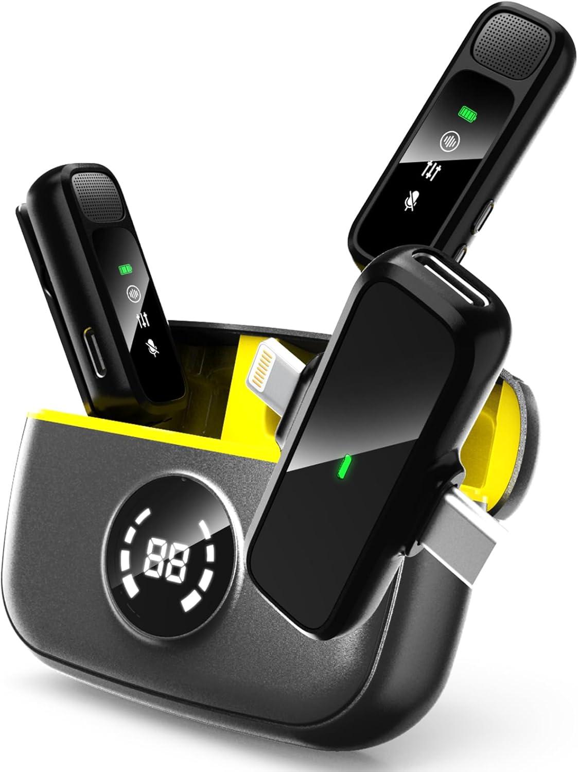 Wireless Mic: 30H Battery Tested for Effortless Recording