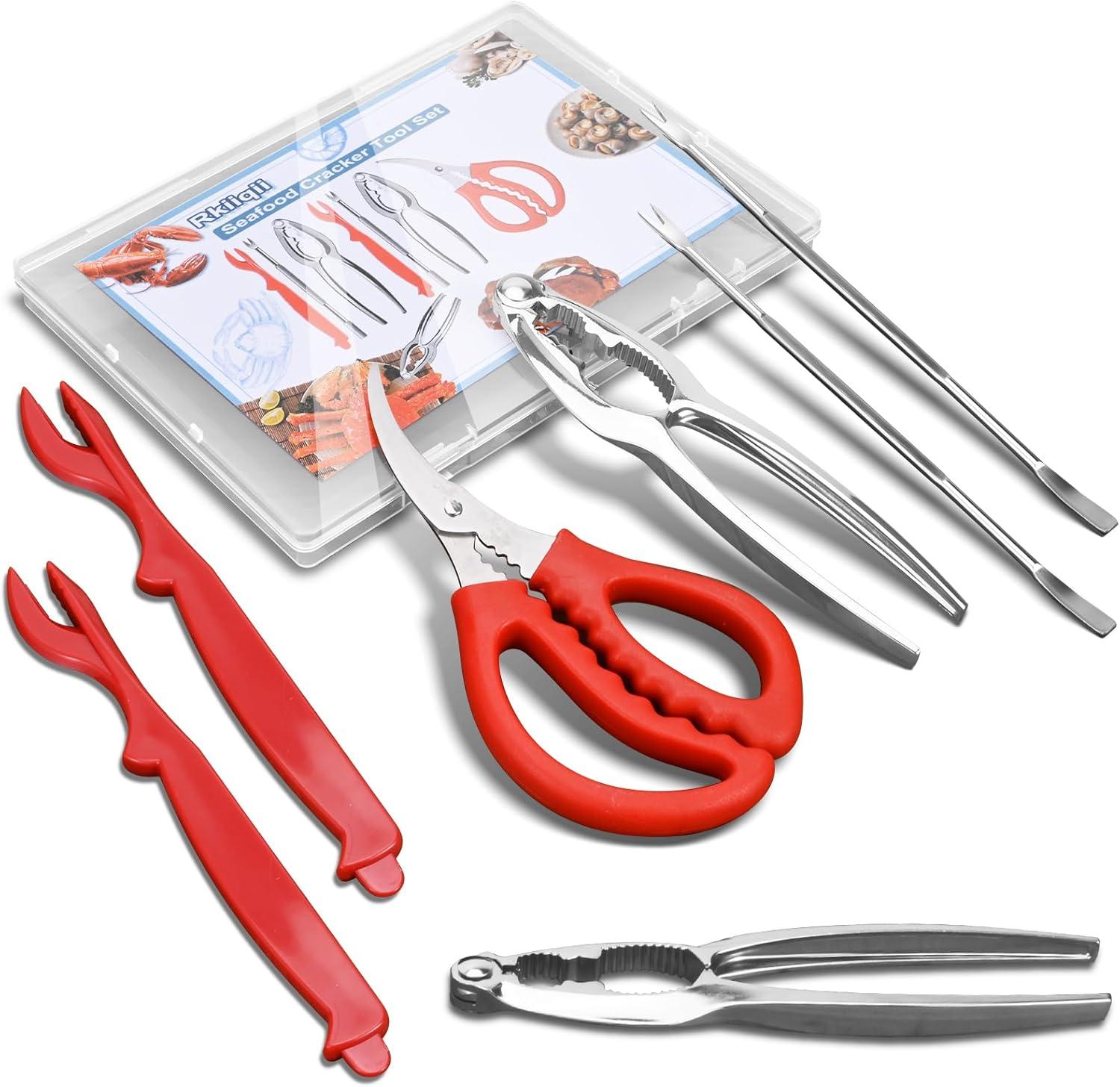 Seafood Tools Showdown: Tested for Crack, Stainless Strength, Ergonomic Grip, Precision & Compact Storage-Modern Cooking Essential