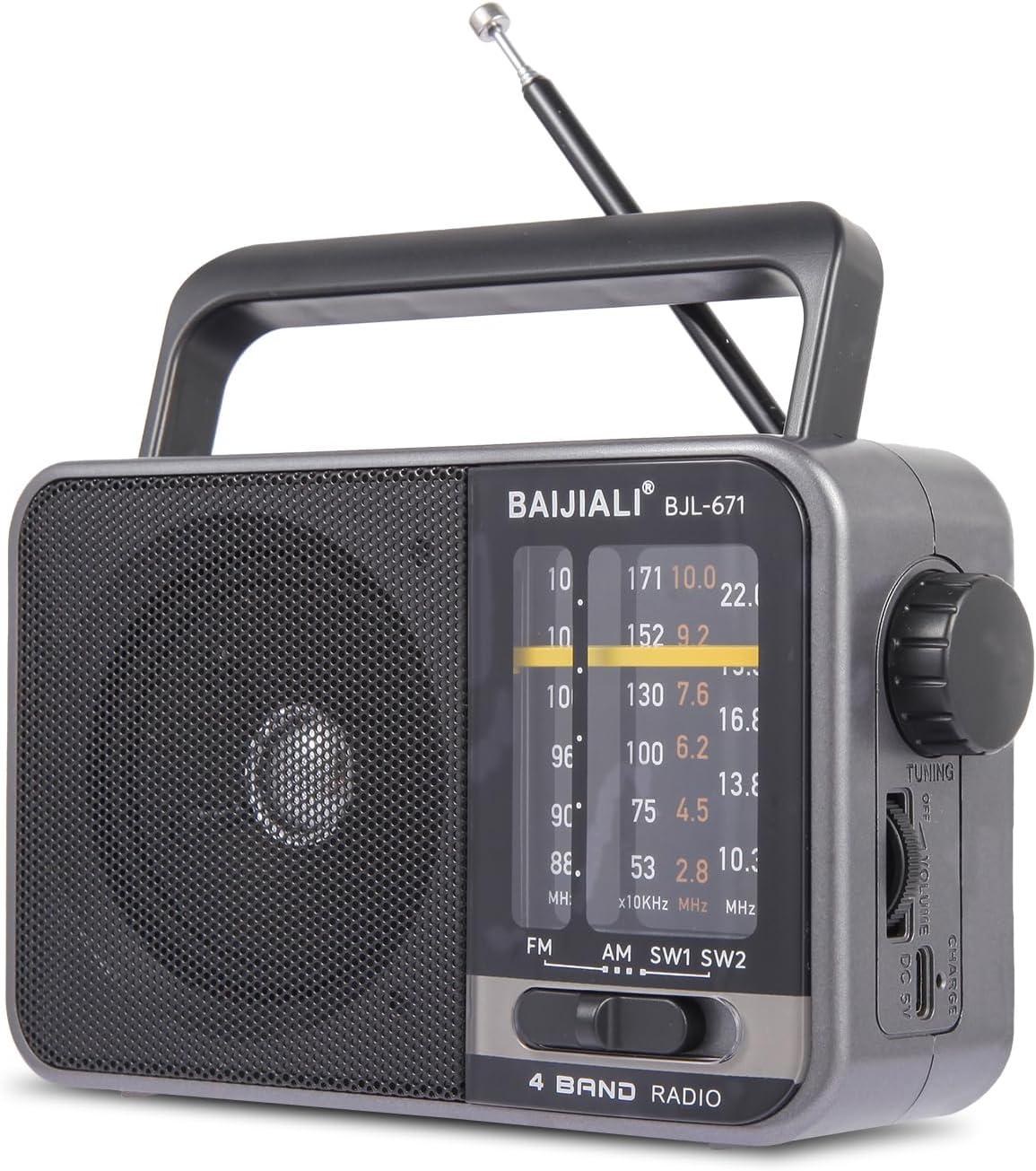 Emergency Radio Showdown: Loud Speaker & USB Power (Model BJL-671)