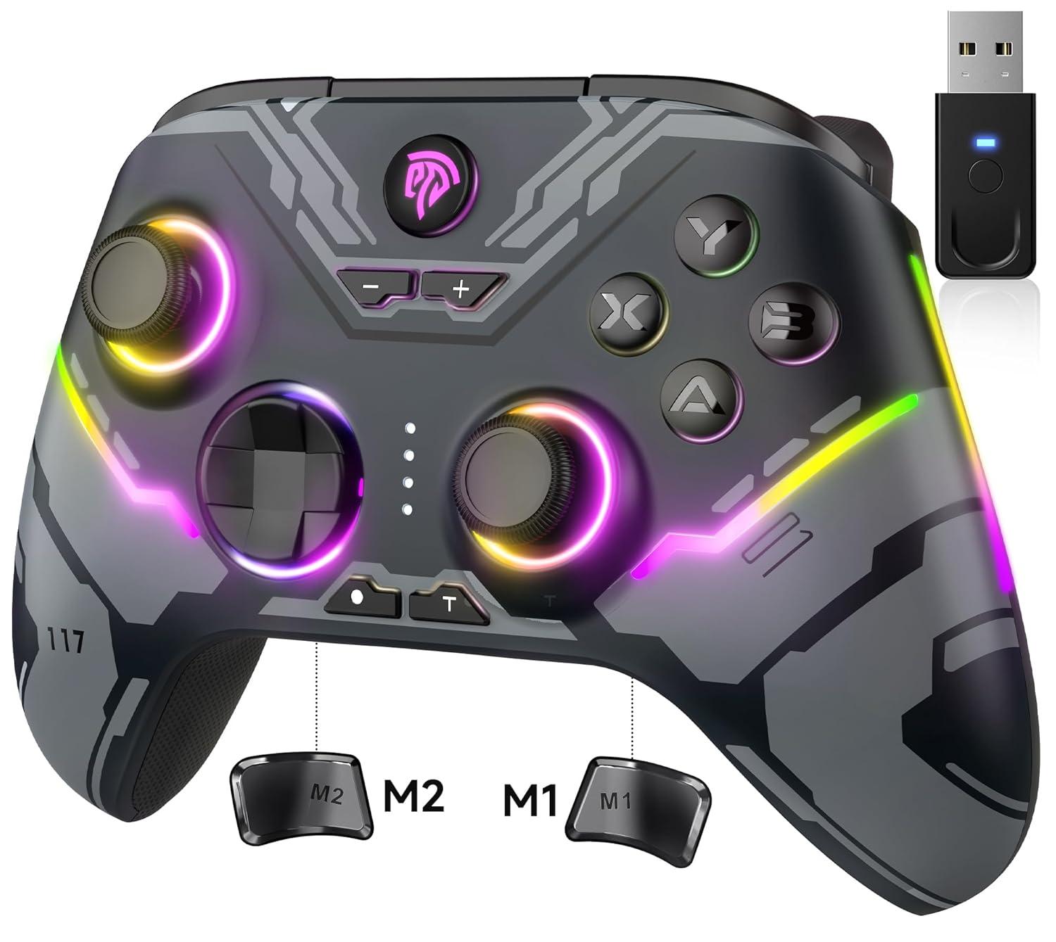 Surprising: Hall Joysticks, Hall Triggers, RGB Lighting Tested on EasySMX X15 PC Controller