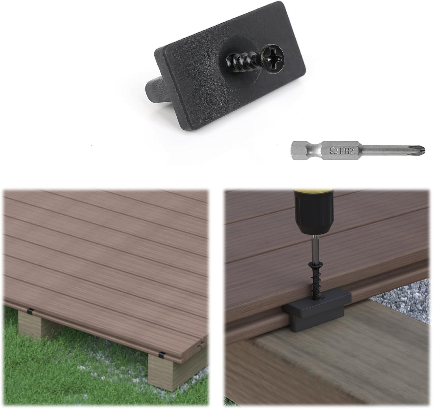 Surprising Insight: 1000PCS Polymer Fasteners for 500 SQFT Composite Decking