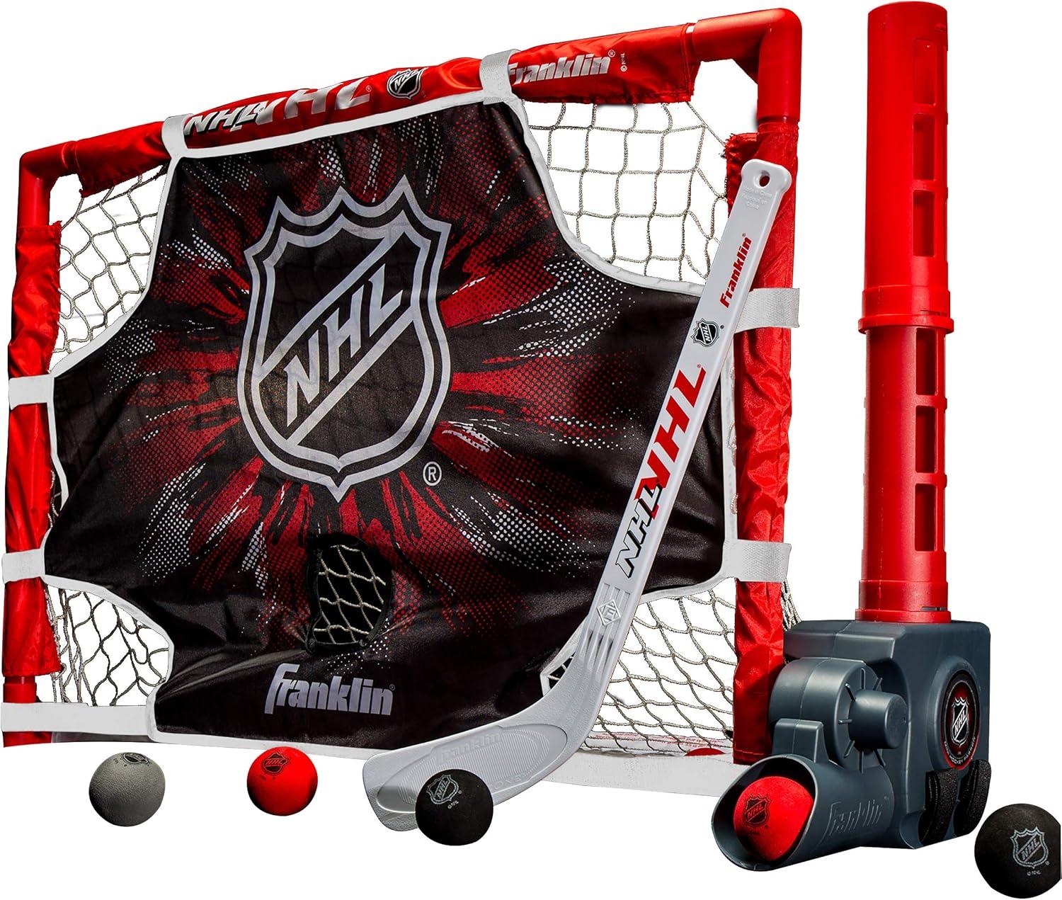 Franklin NHL Hockey Tested: Automatic Passer vs. Classic Target for Kids