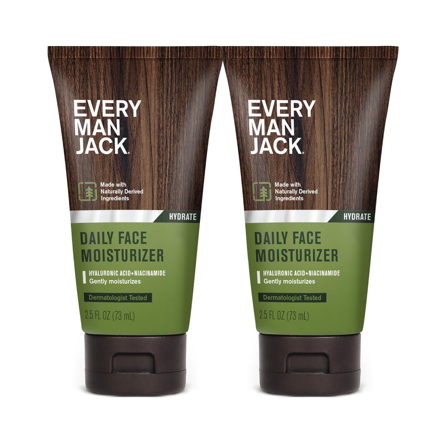 Every Man Jack Lotion Tested: 2-Pack Surprising Hydration... Aloe & Niacinamide