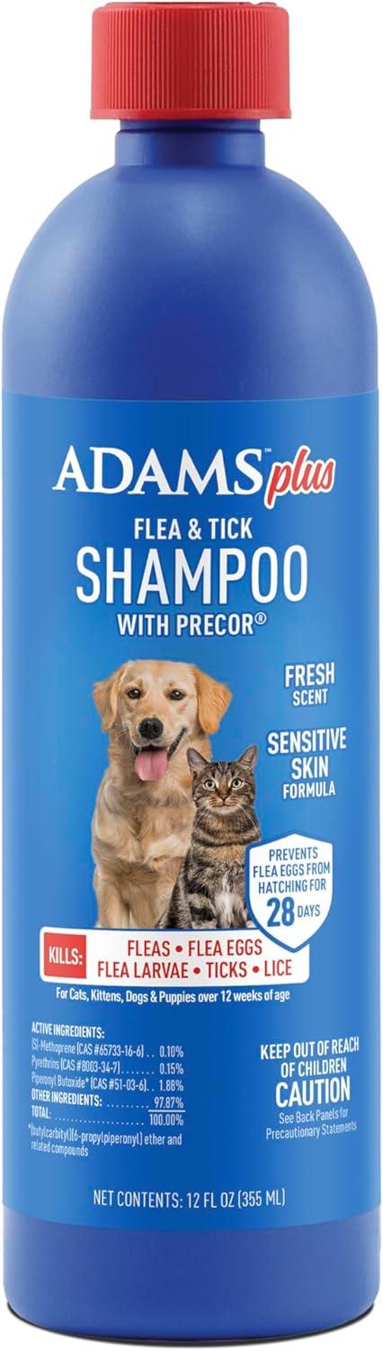 Adams Plus Flea & Tick Shampoo vs. Precor Sensitive Skin: The Surprising... Size Showdown