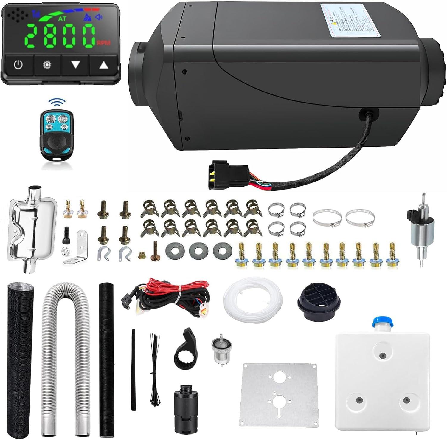 Diesel Air Heater Showdown: 8KW Power vs. 9L Fuel Tank for Winter