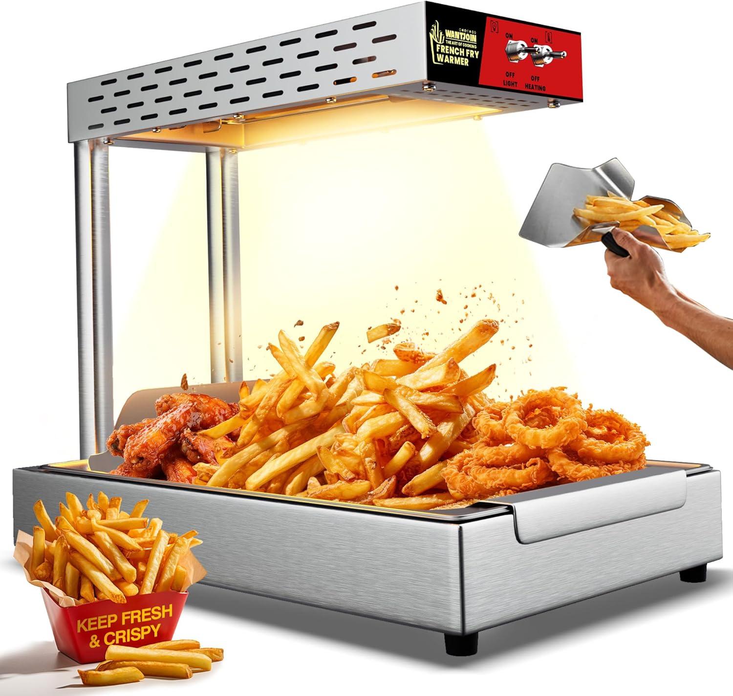 Tested: Commercial Fry Warmer's Crispy Secret with No Burnt Fingers