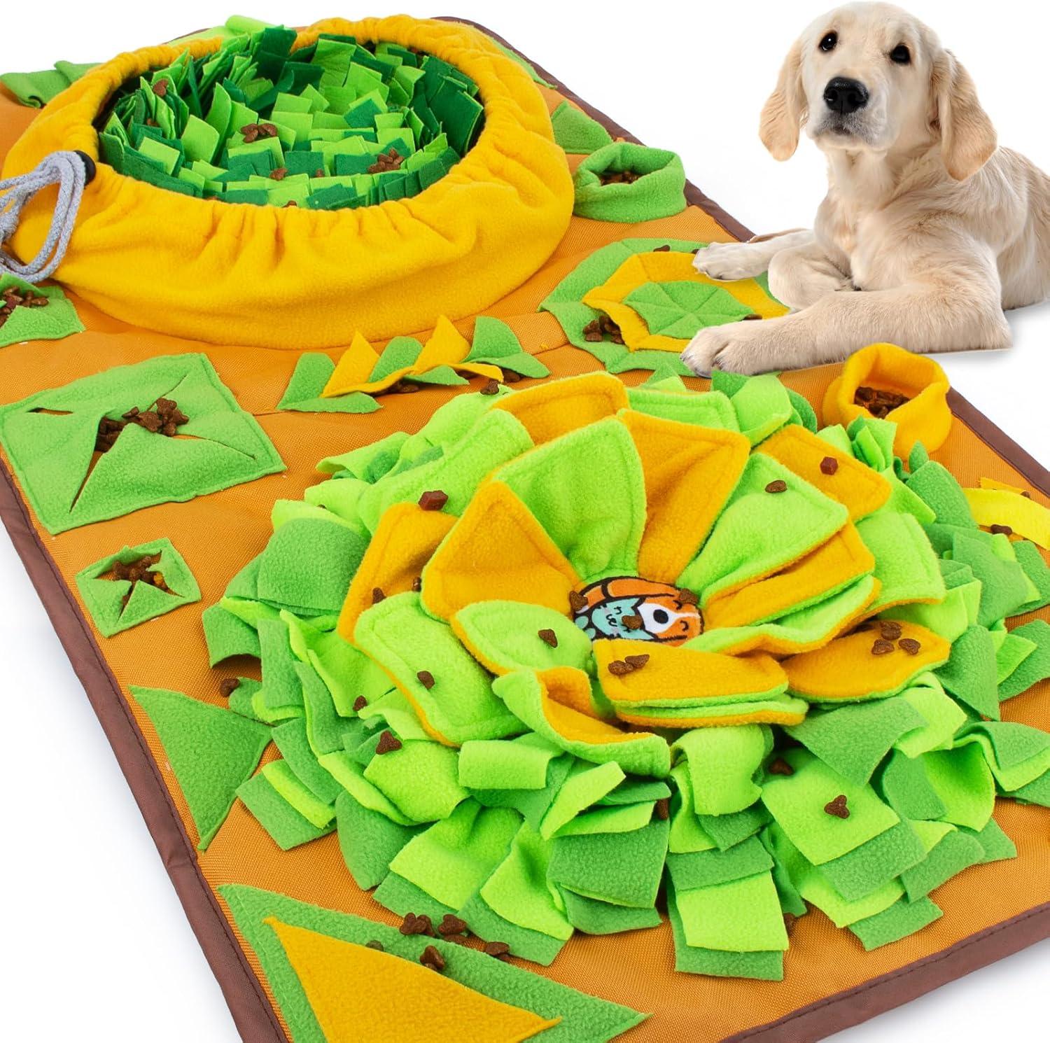 Best Dog Feeding Mat - AWOOF Interactive Snuffle Mat Review