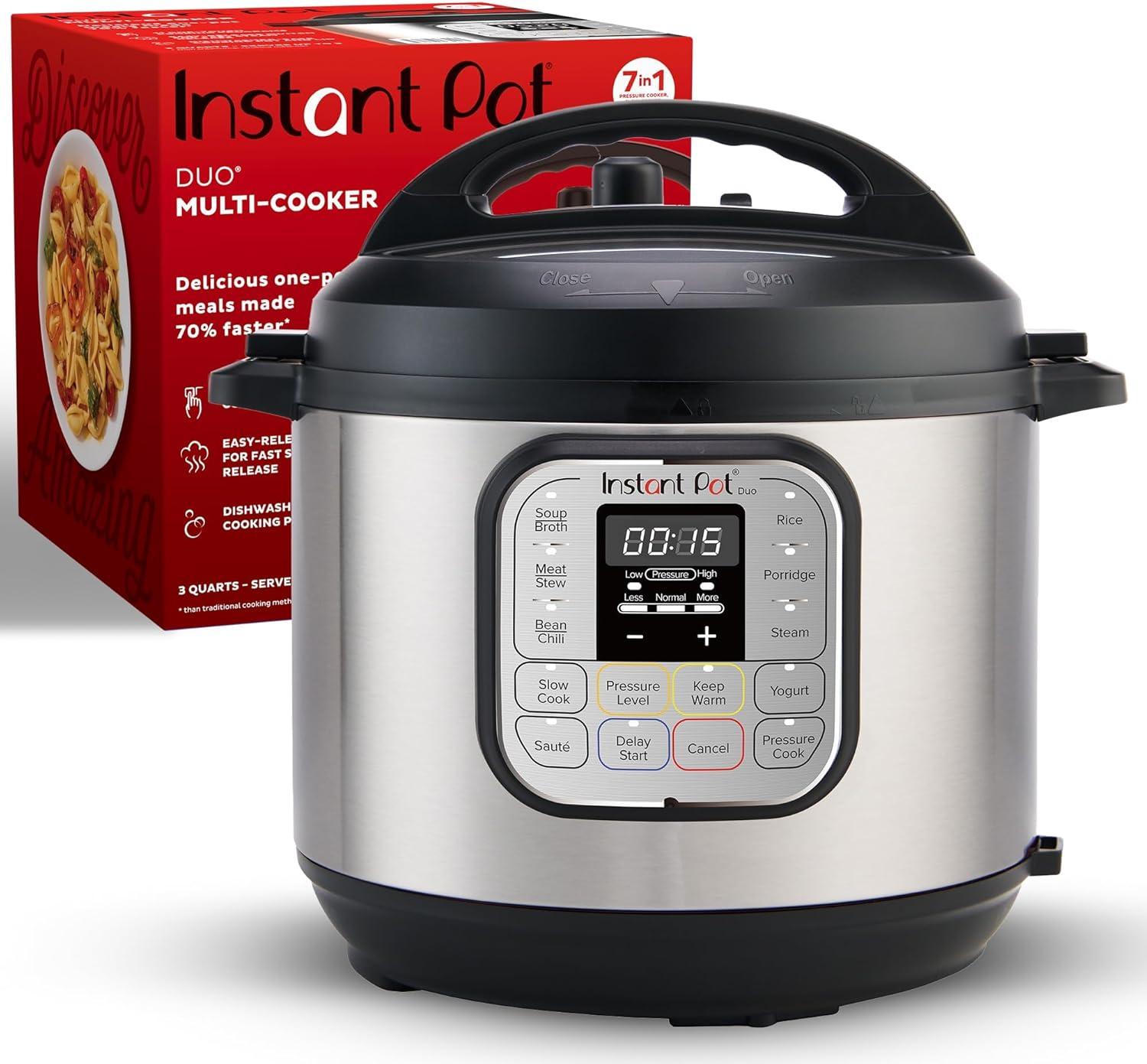 Instant Pot Showdown: 3QT vs 8QT Pressure Cookers for Smaller Homes vs Families