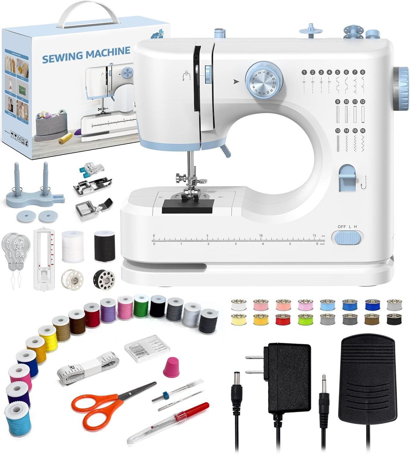 Testing Handheld Sewing Machines for Travel & Home Use