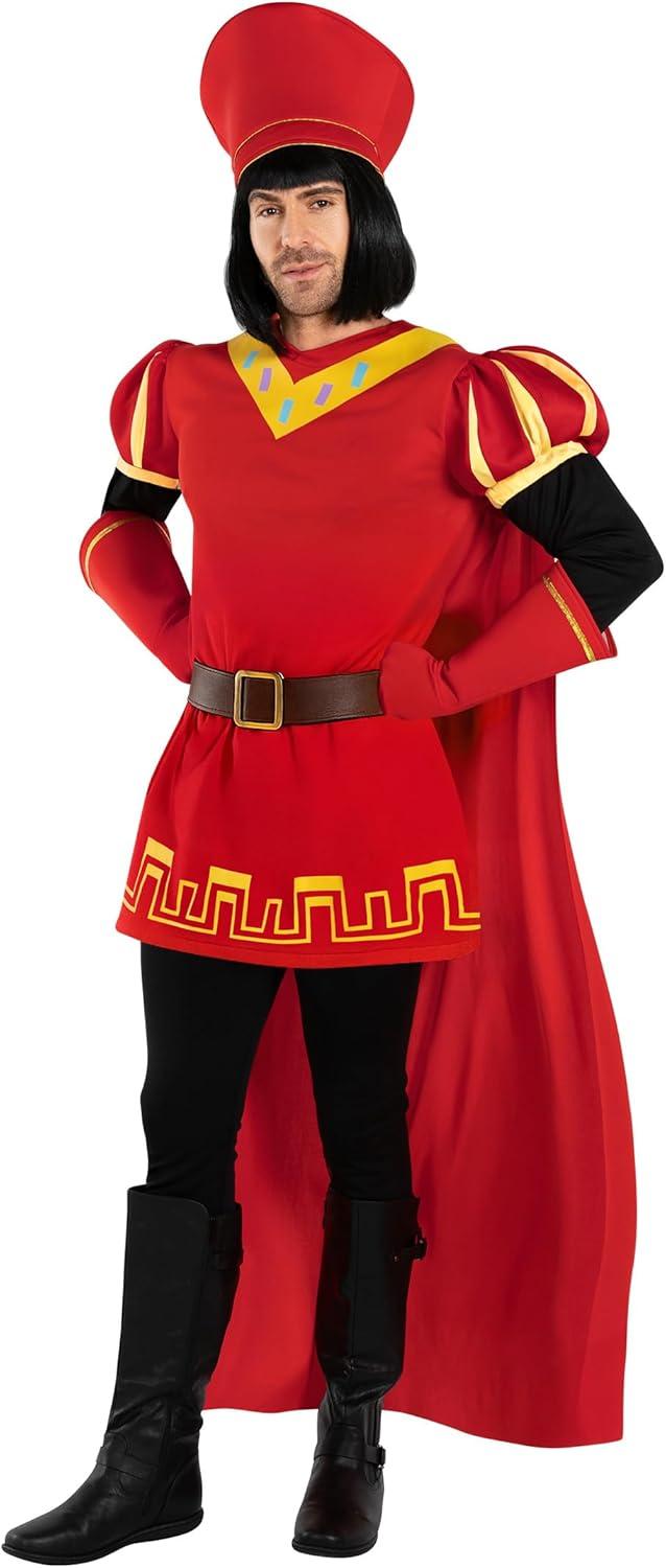 Top-Rated Best Men's Costumes - Morph Red Fairytale Lord Costume Men, Movie Character Costumes Adult Review