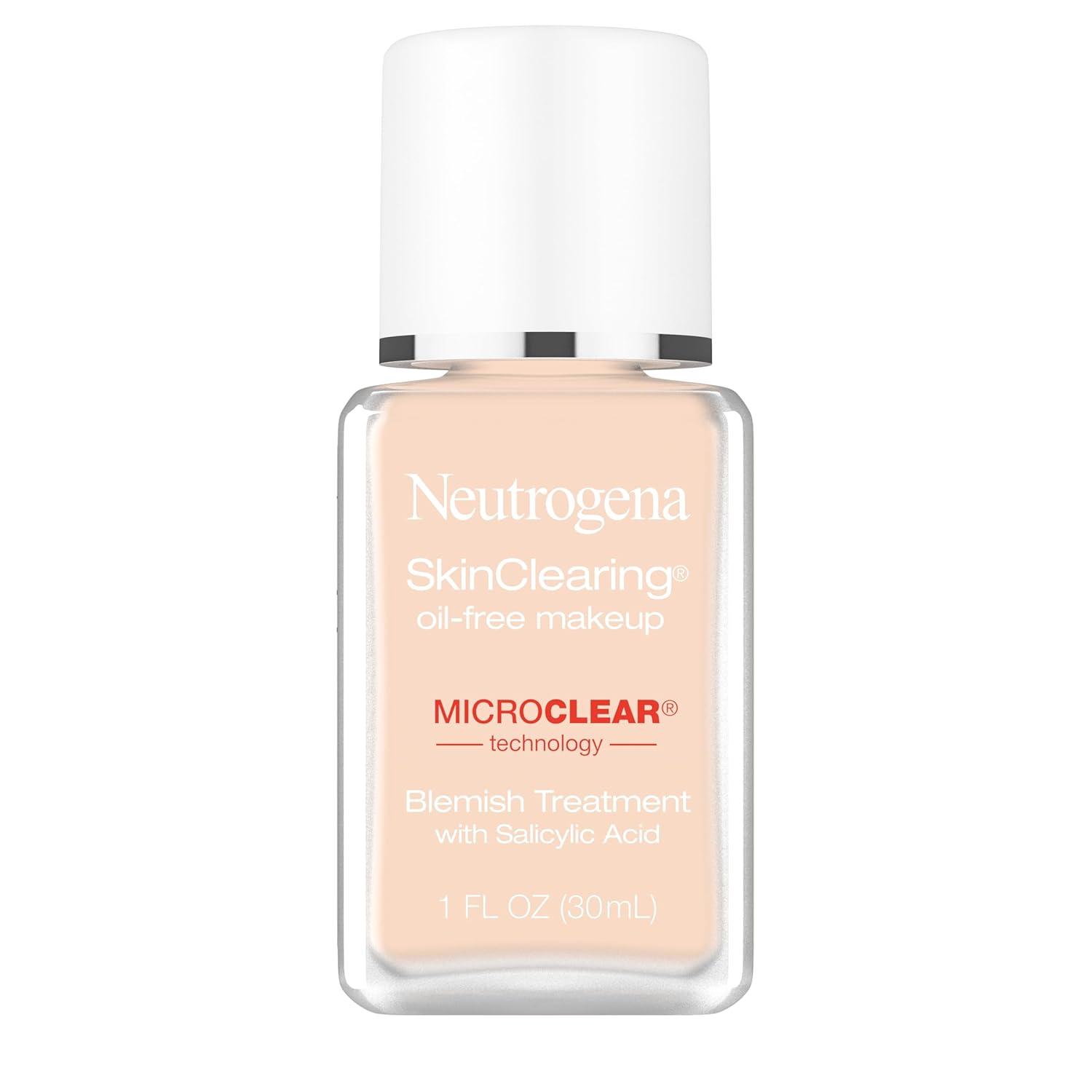 Best Oil-Free Acne Foundation Makeup - Neutrogena Review