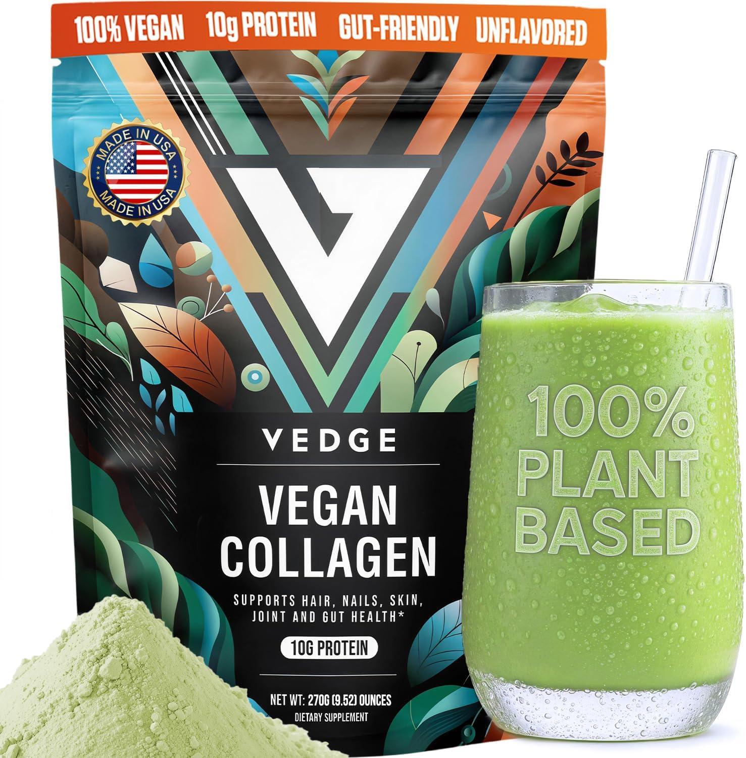 Best Top-Rated Collagen Supplements - vedge Vegan Collagen Powder Review