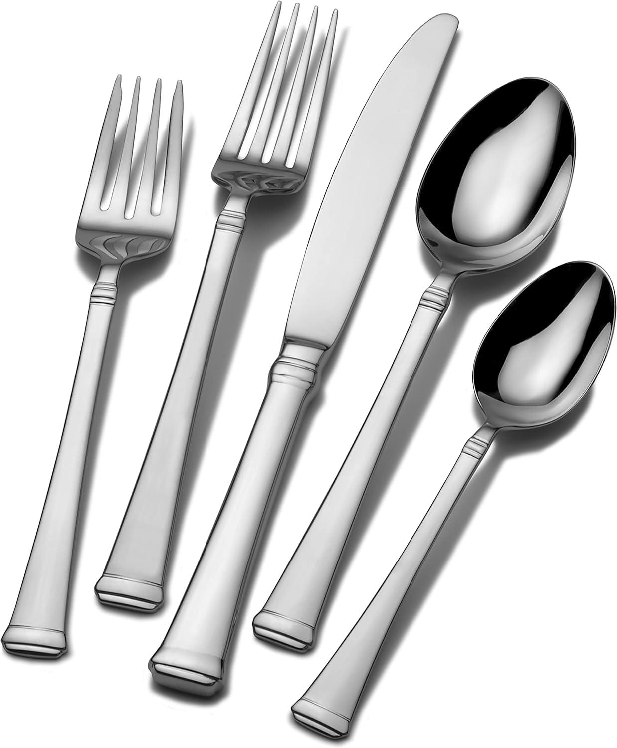 Best Flatware Set - Mikasa Harmony 65-Piece Set for 12, 18/10 Stainless Steel Review