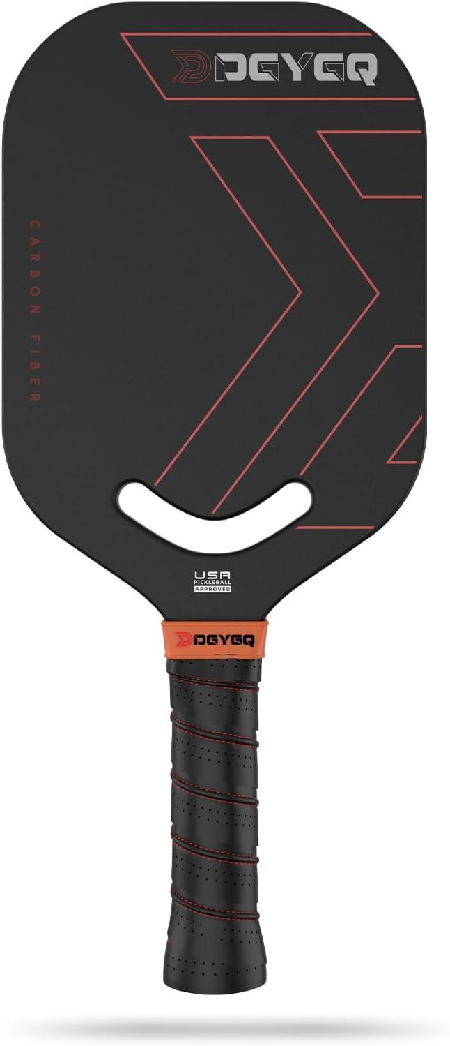 Best Pickleball Paddle - Carbon Fiber with 13mm Core, Power & Spin Review