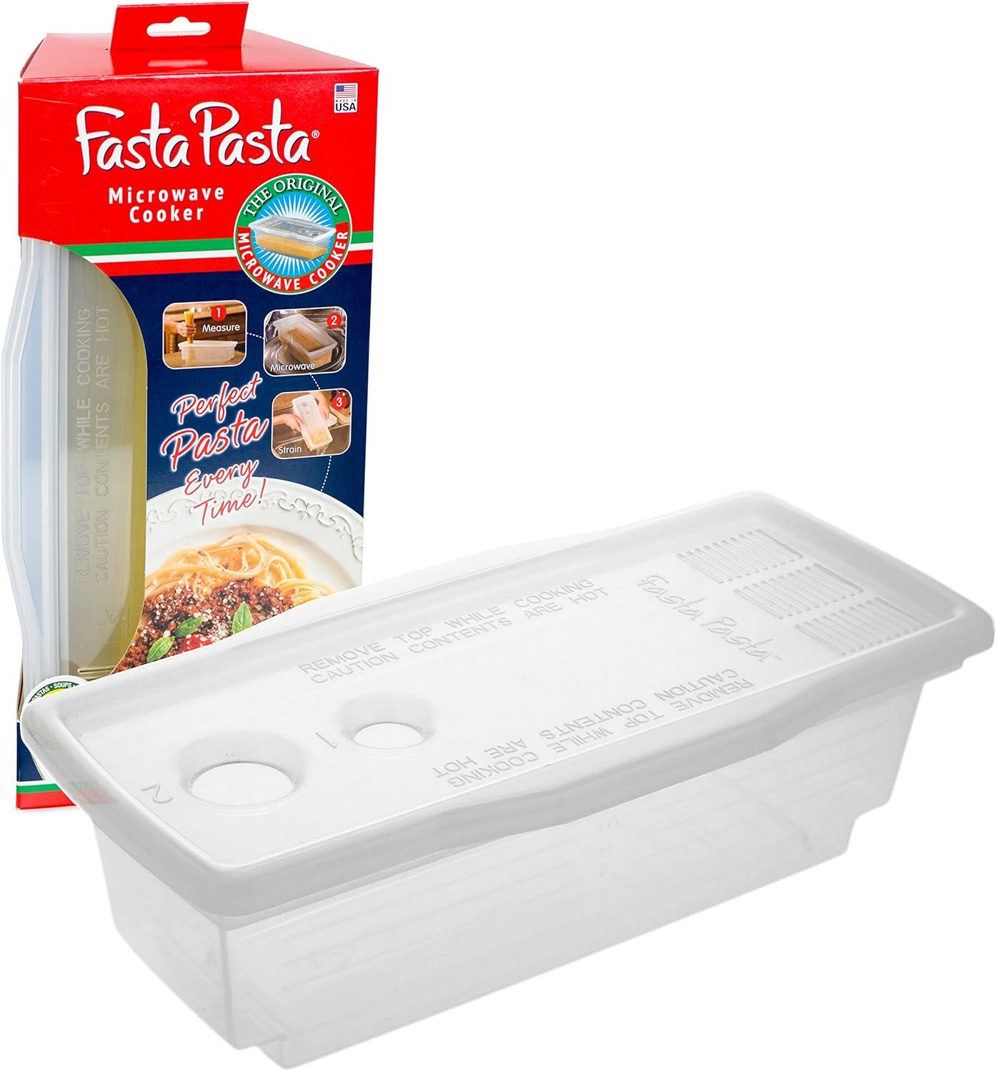 Best Cookware - Fasta Pasta Microwave Cooker No Mess No Boil Al Dente Review