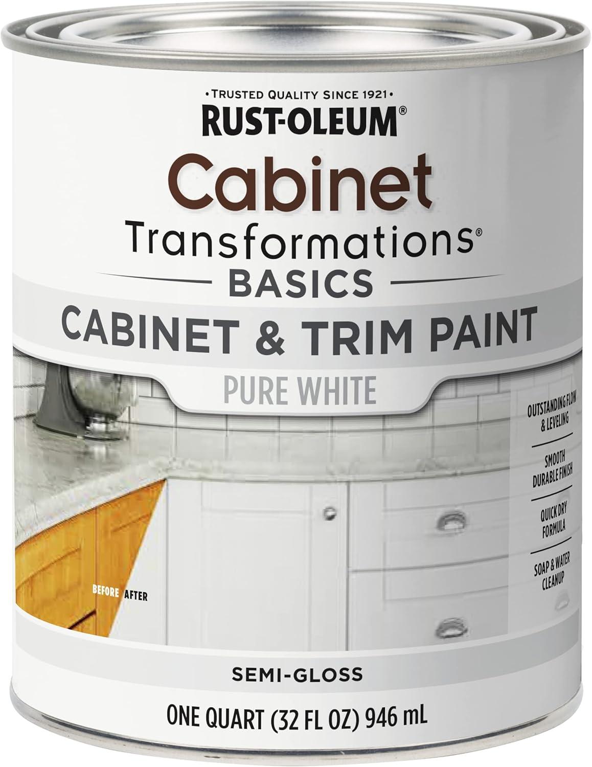 Best Cabinet & Trim Paint - Rust-Oleum Cabinet Paint, Quart Review