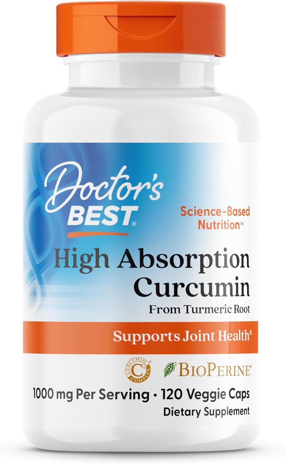 Top-Rated Best Curcumin - Doctors BEST High 120 Veggie Caps Review