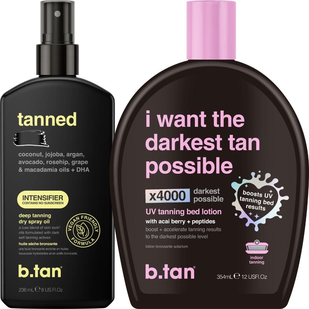 B.tan Tanning Kit: Surprising Fast Tan Without Sun Protection