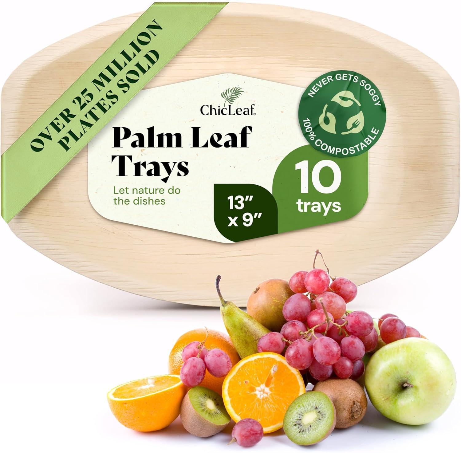 Vanilla Protein Powder Tested for Dietary Needs - 20g of Sustained Energy...
Showdown: Chic Leaf Serving Trays vs. Plastic - Zero Waste, Heat-Resistant