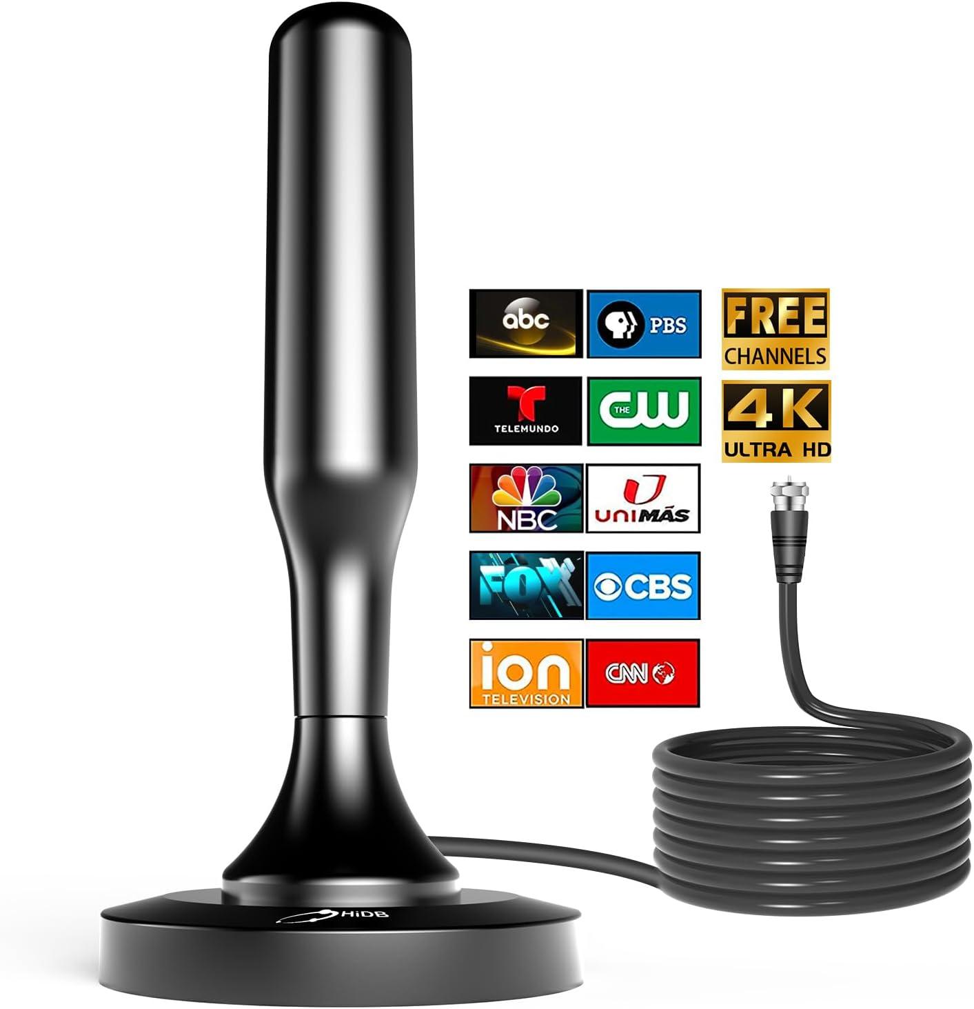 Best Indoor HD Antenna - 10ft Cable Black Review