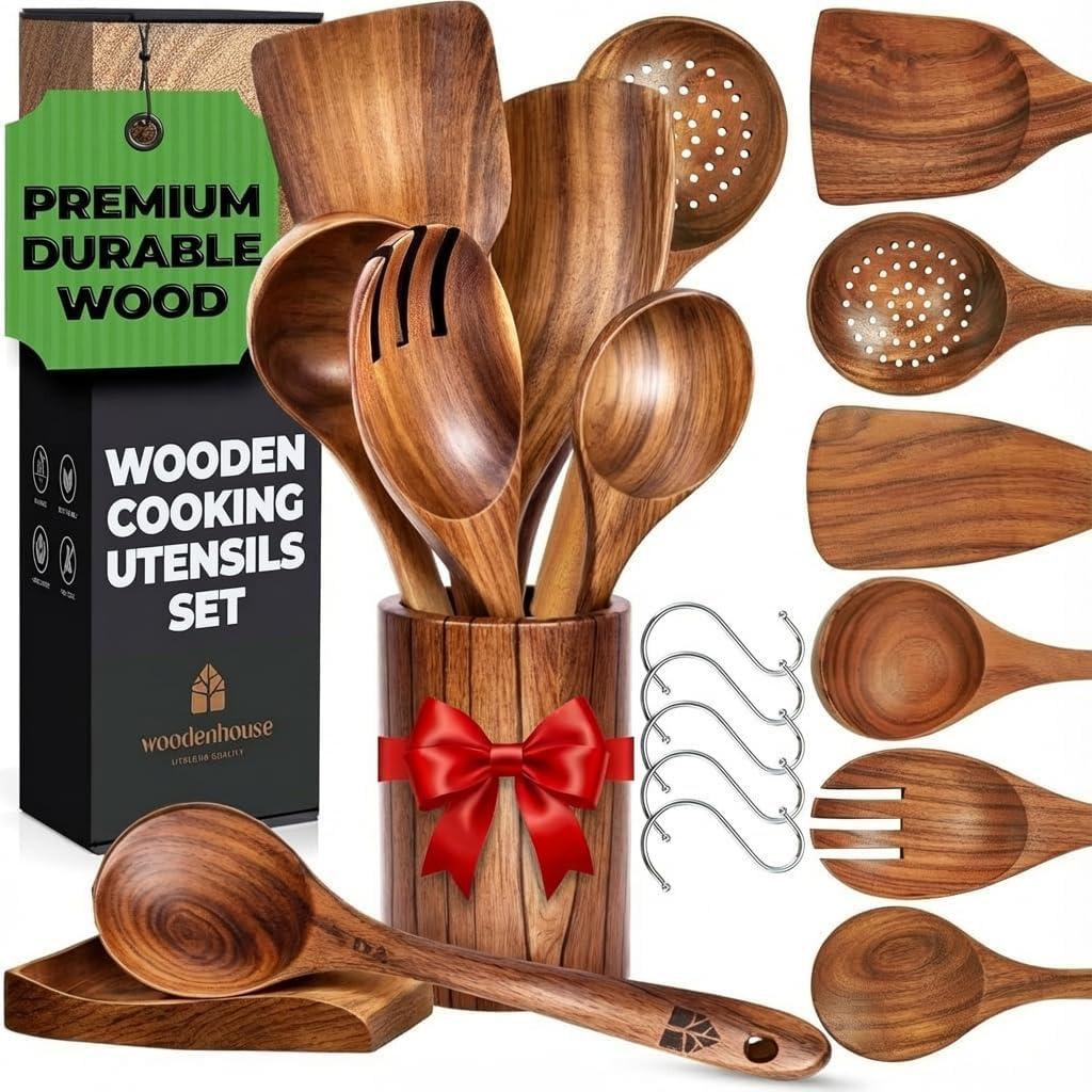 Best Wooden Utensil Set - Woodenhouse Review