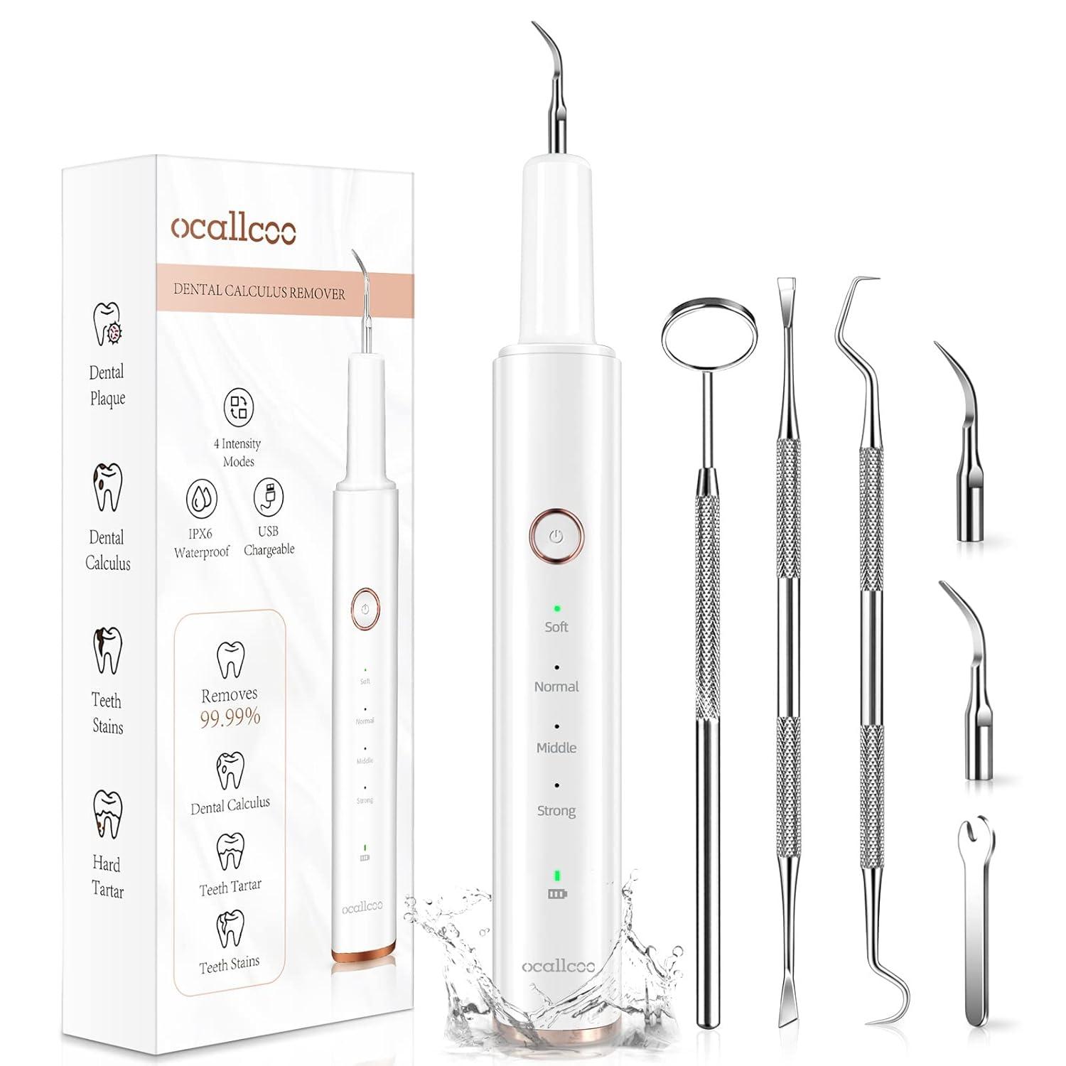 Best Teeth Plaque Remover - Electric Tartar Cleaner with 4 Modes and LED Light Review