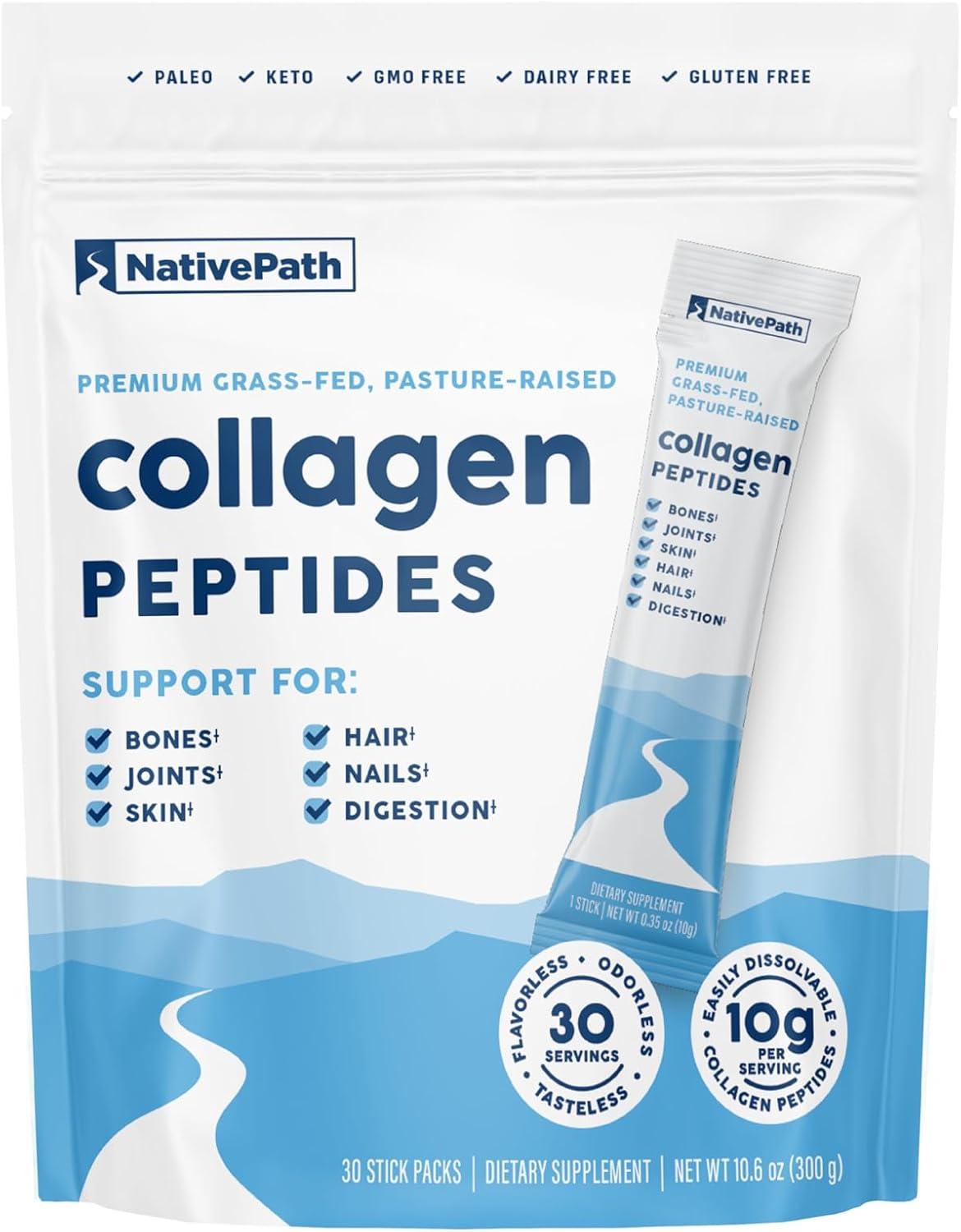 Top-Rated Best Protein Powder - NativePath Collagen Protein Stick Packs 30S Review