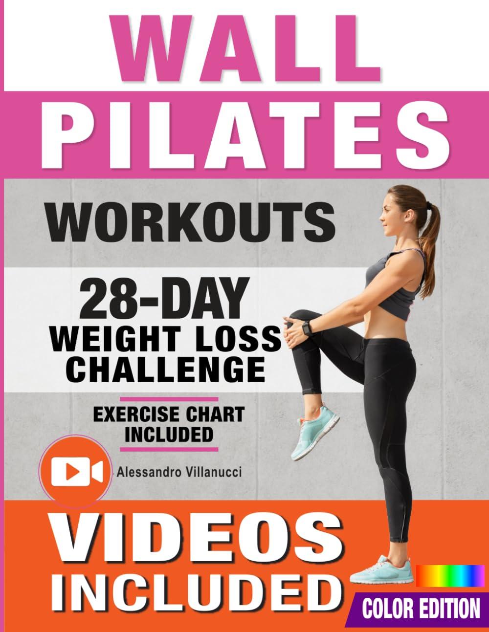 Best Pilates Workouts - Wall Pilates 28 Day Challenge | Weight Loss