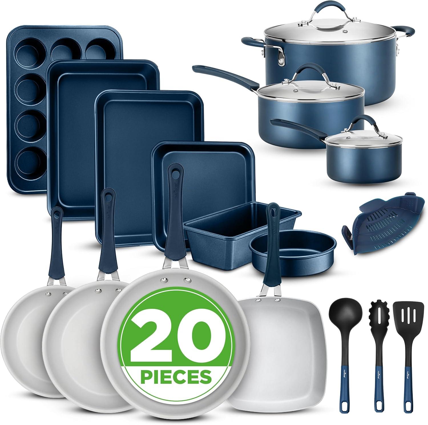 Best Cookware - NutriChef Non-Stick Pot Set Review