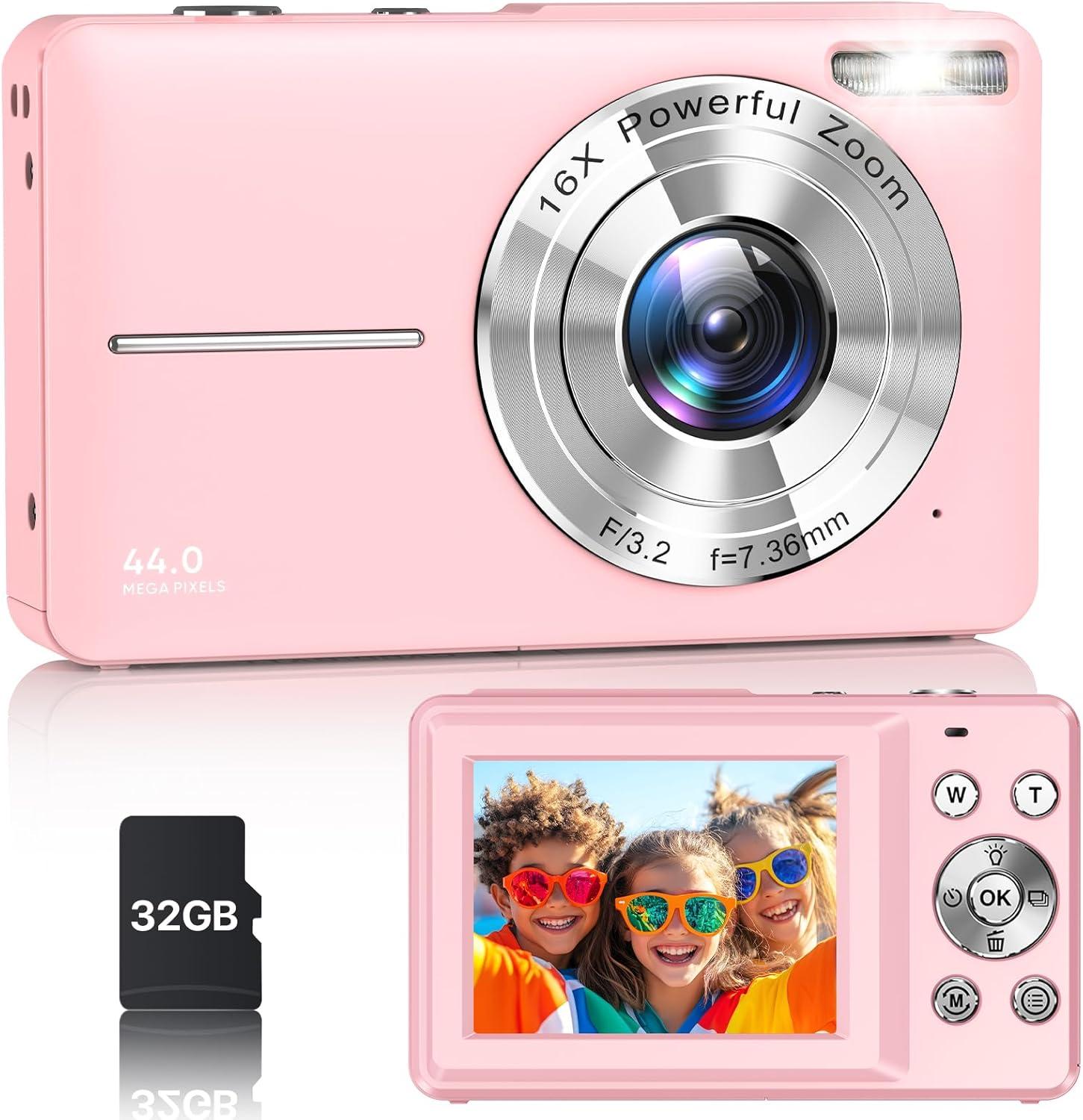 Best Camera with 16X Zoom and Webcam for Kids