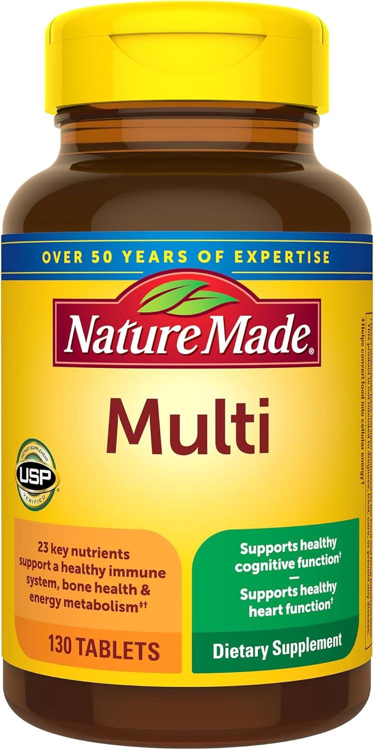 Best Multivitamin - Nature Made with D3 & Iron Review