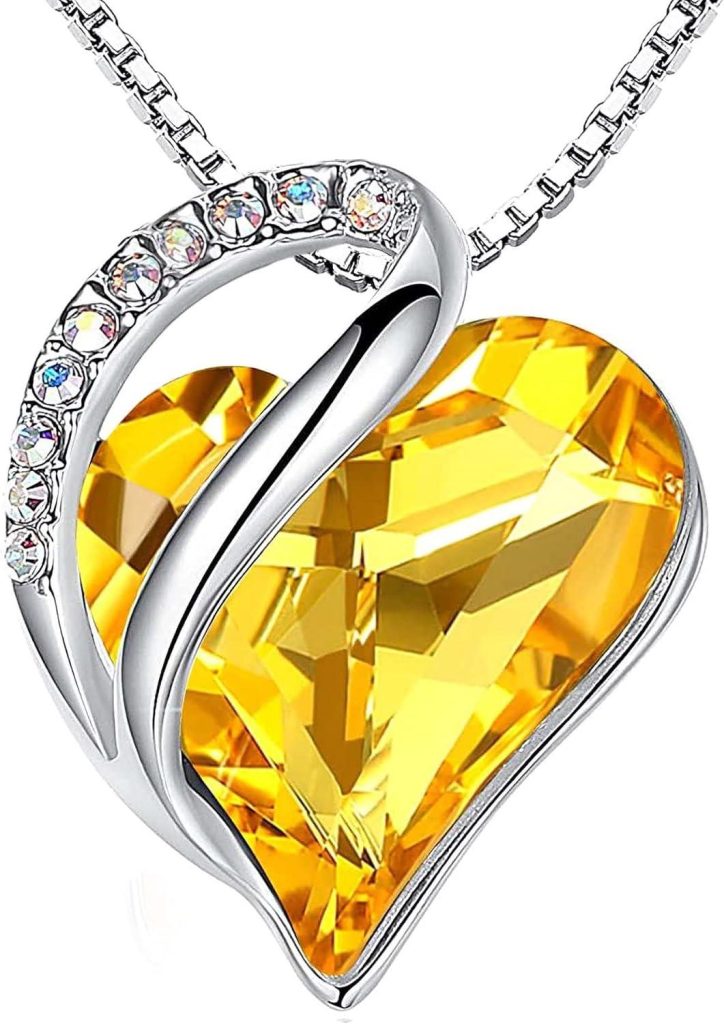 Best Fashion Jewelry – Leafael Infinity Birthstone Necklace Top-Rated Review