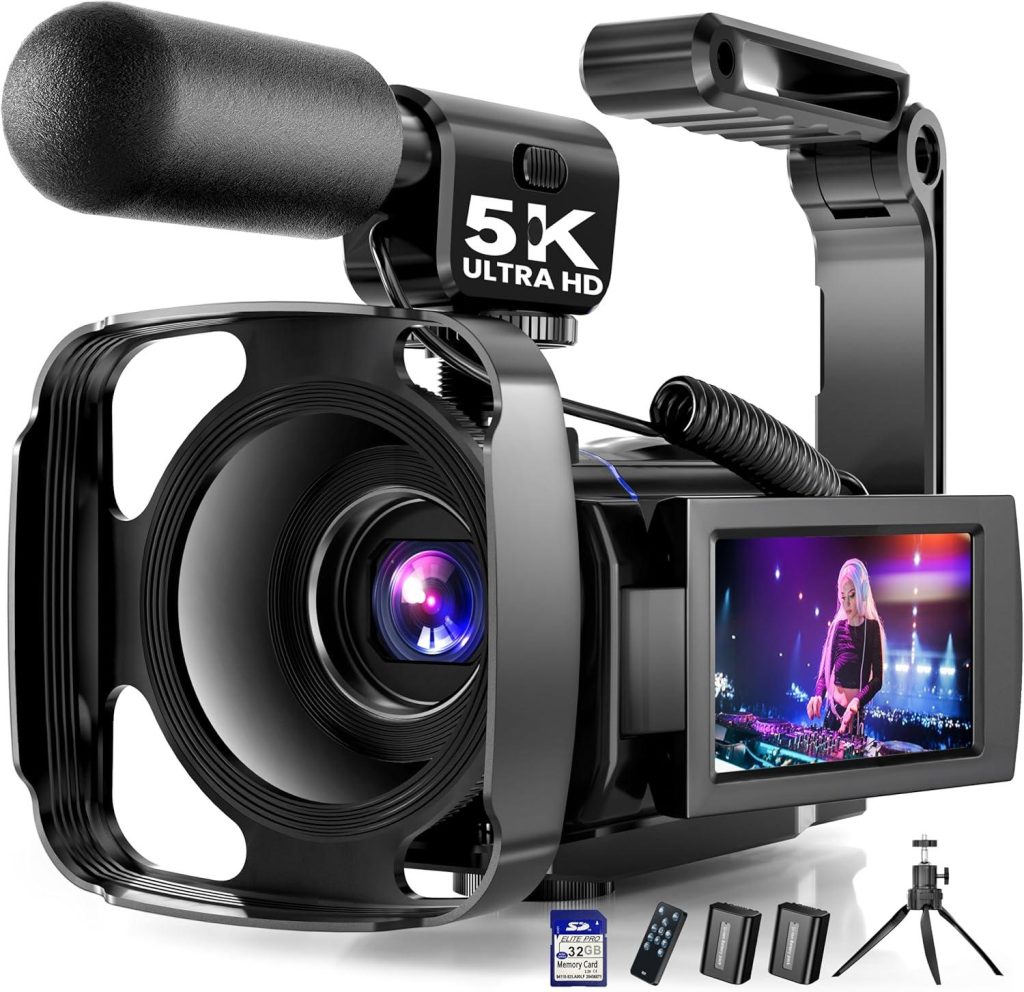 Best Video Camera – 5K UHD Vlogging Camcorder with Night Vision Review