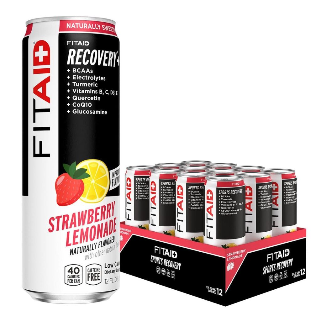 Best Post Workout Recovery Drink – FITAID Strawberry Lemonade Review