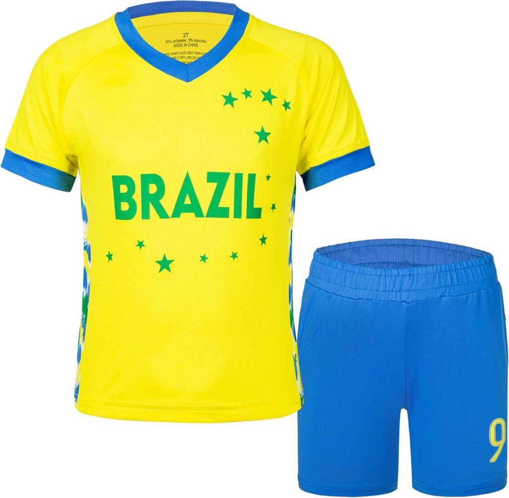 Best Soccer Jersey – Brazil Teen Girls Soccer Player Set Review