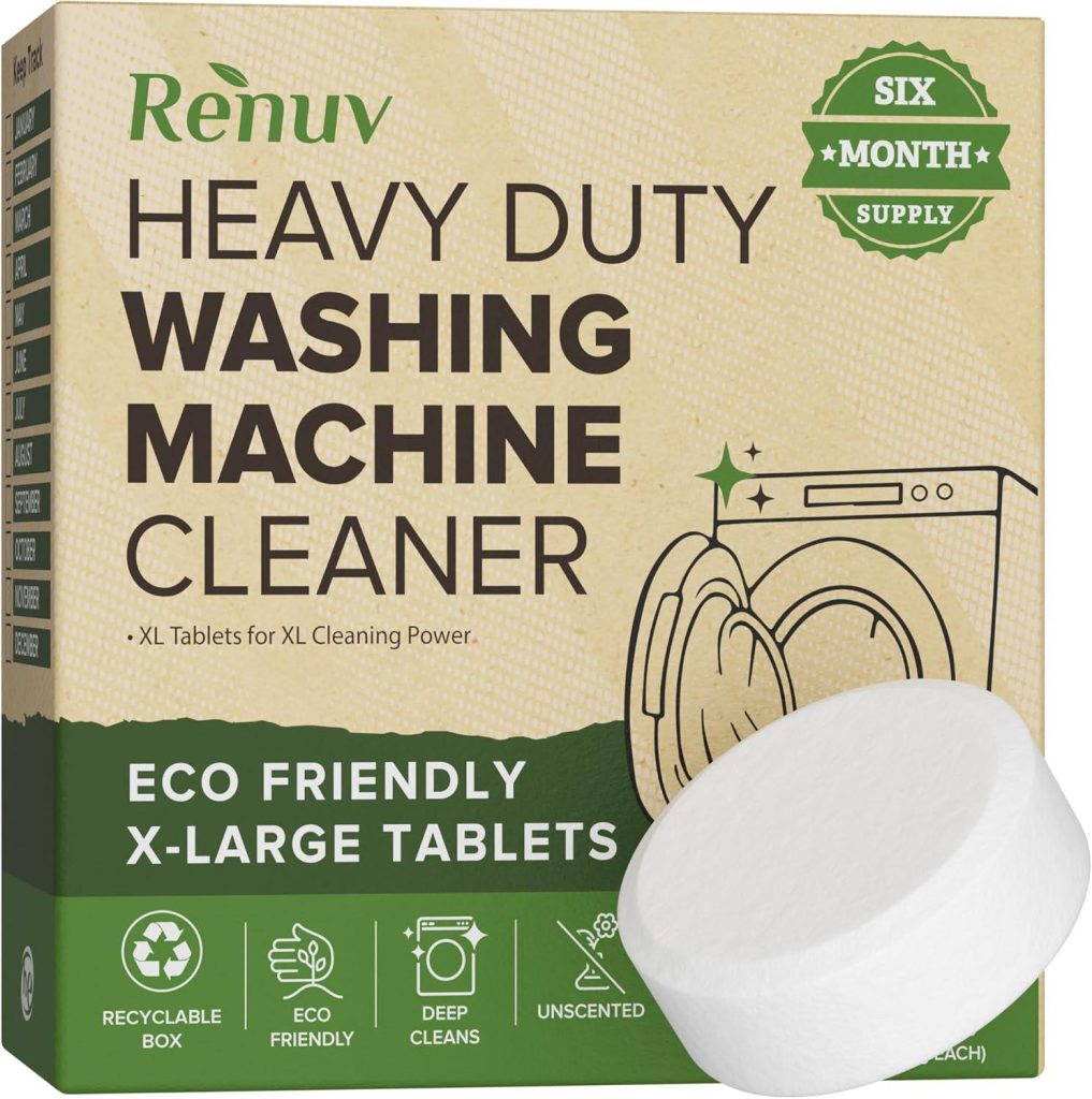 Best Washing Machine Cleaner – Renuv Heavy Duty Tablets Review