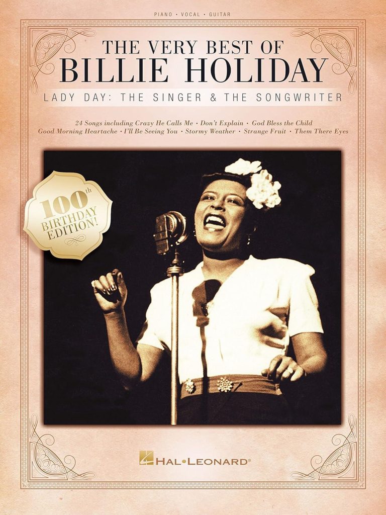 Best Piano/Vocal/Guitar Songbook – Billie Holiday Review