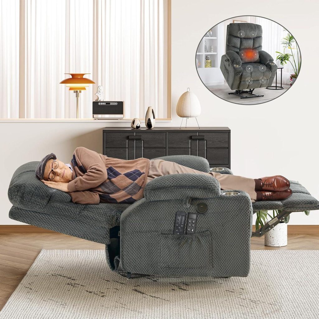 Best Recliner – CDCASA Oversized Dual Motor Lift Chair Review