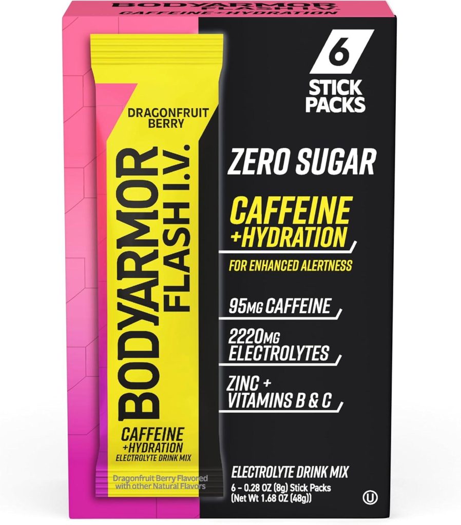 Best Electrolyte Mix – BODYARMOR Caffeinated Flash I.V. Review