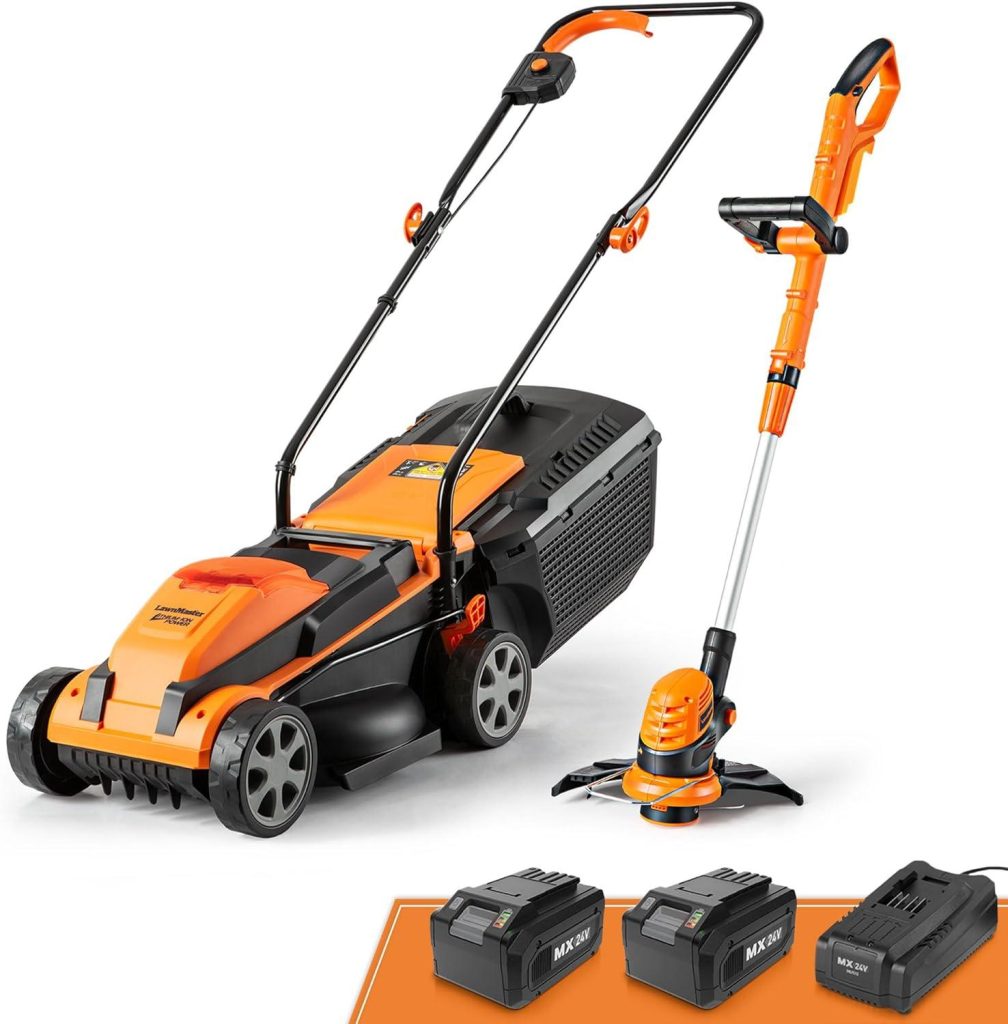 Best Lawn Mower Combo – LawnMaster 20VMWGT Review