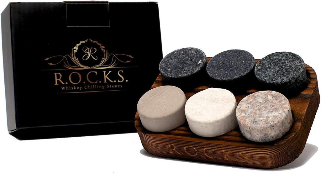 Best Whiskey Chilling Stones – Set of 6 Handcrafted Granite Review