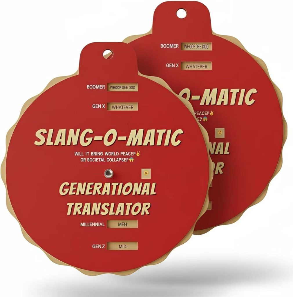 Best Classroom Tool – [2 Pack] Slang-o-Matic Generational Slang Translator Wheel Review