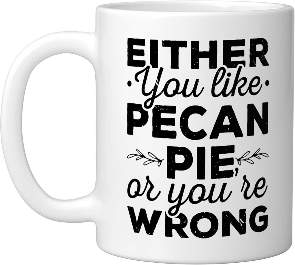 Best Ceramic Mug – Pecan Pie Dessert Food Lover Foodie Review